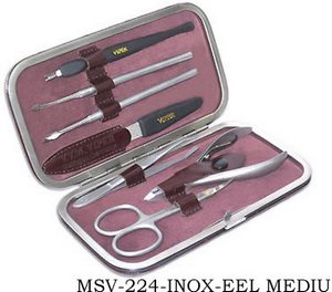 Маникюрный набор MSV-224-INOX-EEL MEDIU