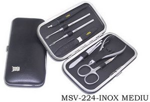 Маникюрный набор MSV-224-INOX MEDIU