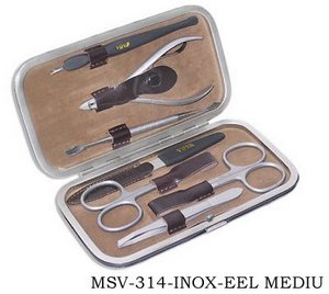 Маникюрный набор MSV-314-INOX-EEL MEDIU